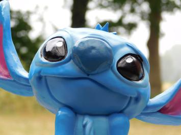 Beeld Stitch - 28 x 33 cm - Polystone