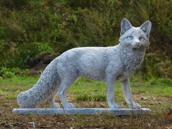Fox Garden Statue - 70 cm - Stone Animal Statue