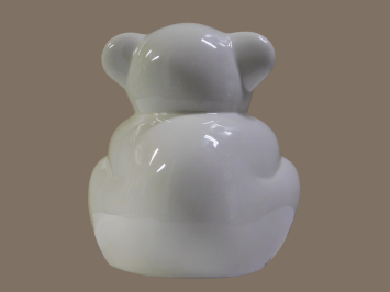 Porcelain Bear - 28 cm - Ivory - Royal Boch