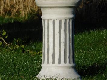 Flowerpot Tulip on Pedestal - 95 cm - Stone