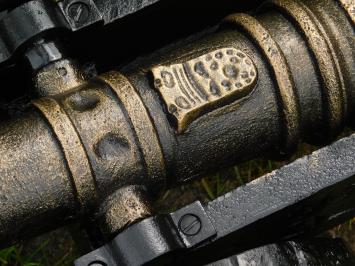 Dekorative Kanone – 67 cm – Gusseisen