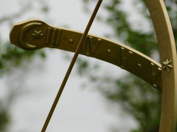 Eenmalig: Demo Model Zonnewijzer - 95 cm - Messing met Alu