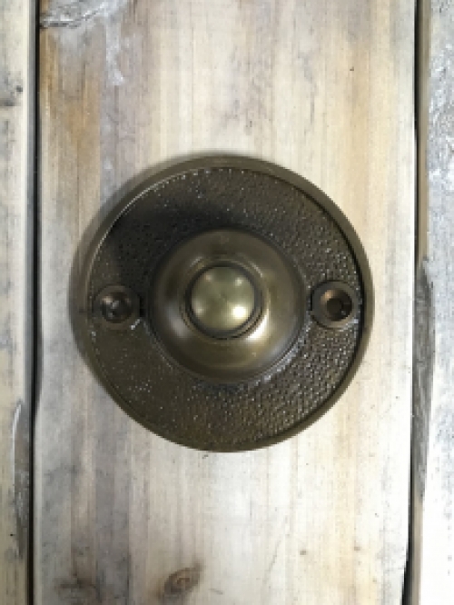 Runde Messing-Türklingel, sehr gute Qualität