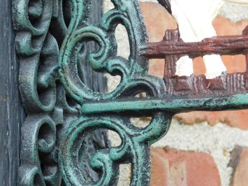 Deurbel met Paard Wit – Gietijzer - Vintage Wandbel
