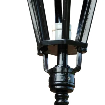 Lantaarnpaal Driekroon - 295 cm - aluminium