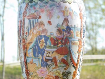 Vintage-Porzellanvase – 60 cm – Asiatischer Stil