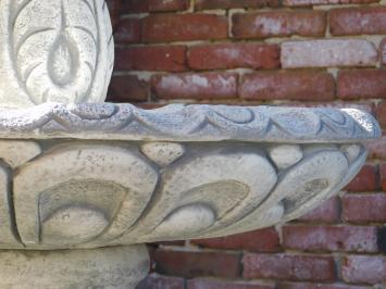 Eleganter Brunnen – 160 cm – Stein – Klassischer Gartenbrunnen