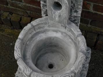 Brunnen mit Eimer – 80 cm – Stein