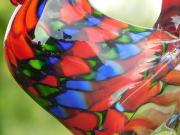 Hand-blown Rooster – Full Color – Handmade