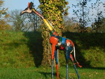 Giraffe ‘Ember’ - 150 cm - Handmade Artwork