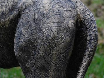 Einmalig: Giraffe XL – 180 cm – Polystone