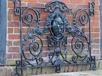 Einmalig: Zaun - Fensterbank - Gusseisen - Schwarz, Letste!