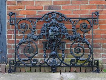 Einmalig: Zaun - Fensterbank - Gusseisen - Schwarz, Letste!