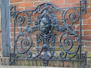 Einmalig: Zaun - Fensterbank - Gusseisen - Schwarz, Letste!