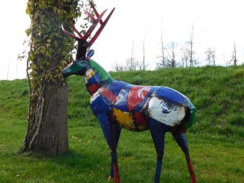 Deer in Colour - 185 cm - Handmade & Unique