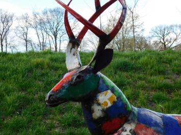 Deer in Colour - 185 cm - Handmade & Unique