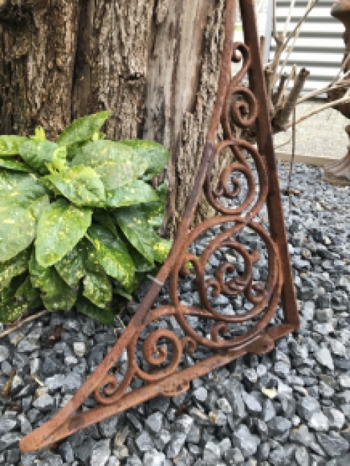 Große Ecke Eisen für Dach, Vordach Unterstützung, Träger, Schutz Ecke Ornament Tür, Nür 2 X!!!!