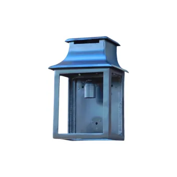 Wandlamp Zwart - Alu - Hotel lamp - met Glas