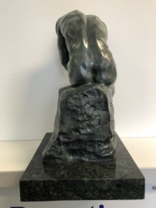 Bronzen sculptuur - De Denker XL by Rodin