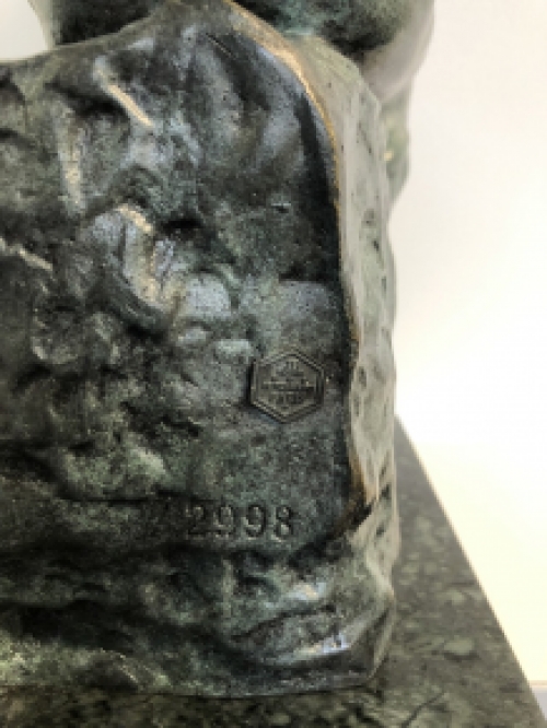 Bronzen sculptuur - De Denker XL by Rodin