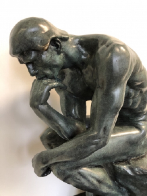 Bronzen sculptuur - De Denker XL by Rodin