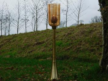 Staande Kandelaar - 110 cm - Glas en Metaal