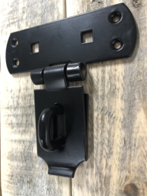 Überfalle Verschluss Für Vorhängeschloss Riegel Mit Öse Kistenverschluß Schwarz