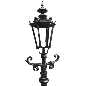 Buitenlamp - lantaarn Amsterdam - gegoten aluminium - 225 cm