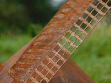 Classic Windmill XL - 110 cm - Metal - Rust-look