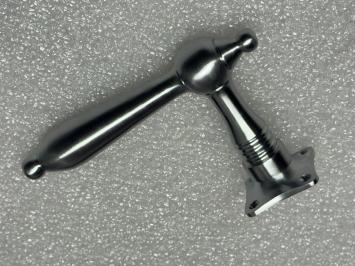 Türbeschlagset Nickel – mattes Chrom – 2 Türgriffe und Rosetten