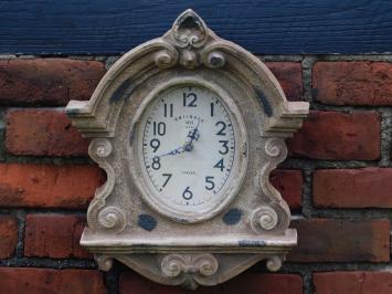 Clock London - antique 1870 - polystone - vintage raw