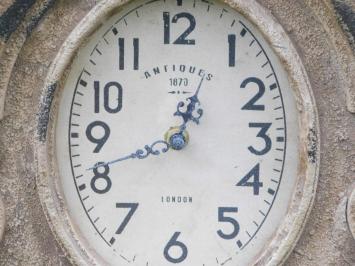 Clock London - antique 1870 - polystone - vintage raw