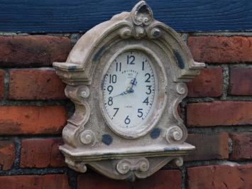 Clock London - antique 1870 - polystone - vintage raw