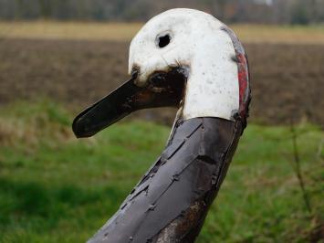 Mute Swan - 128 cm - Unique and Handmade from Metal