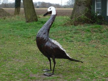 Mute Swan - 128 cm - Unique and Handmade from Metal
