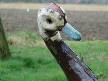 Mute Swan - 128 cm - Unique and Handmade from Metal