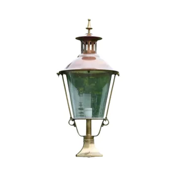 Buitenlamp op Voet - 90 cm - Messing en Koper