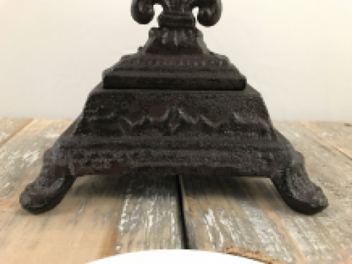 Cross on a Stand – 25 cm – Cast Iron – Standing Crucifix