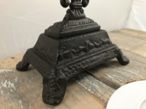 Cross on a Stand – 25 cm – Cast Iron – Standing Crucifix