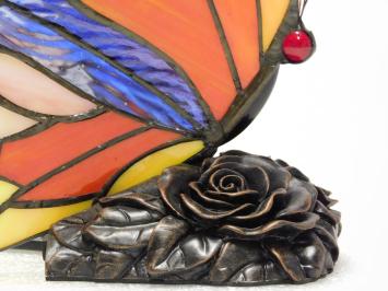Butterfly Lamp - Tiffany Style - Ambient Lamp - Colorful