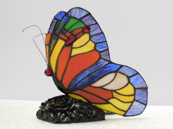 Butterfly Lamp - Tiffany Style - Ambient Lamp - Colorful