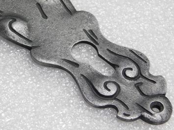 Lange Deurplaat - PC 92 - Gietijzer Verzinkt