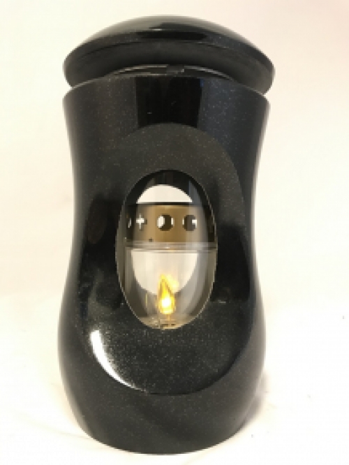 Een graflantaarn / graflamp, volledig van graniet gemaakt, LAATSTE!!