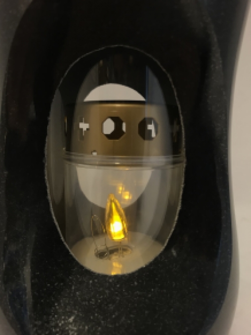 Een graflantaarn / graflamp, volledig van graniet gemaakt, LAATSTE!!