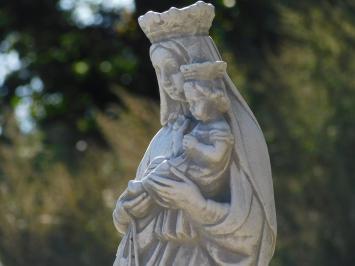 Wunderbare Statue von Maria - Kind, super schöne Vollsteinstatue