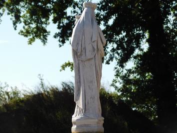 Wunderbare Statue von Maria - Kind, super schöne Vollsteinstatue