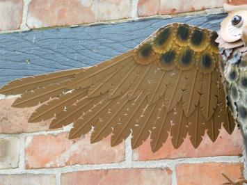 Sculpture Owl XL - Wall decoration - Metal
