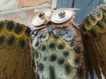 Sculpture Owl XL - Wall decoration - Metal
