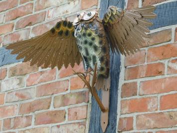 Sculpture Owl XL - Wall decoration - Metal