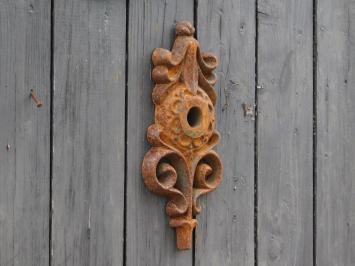 Eleganter Wandanker (Blume) - Gusseisen